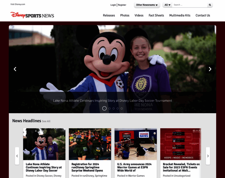 Disneysportsnews.com thumbnail