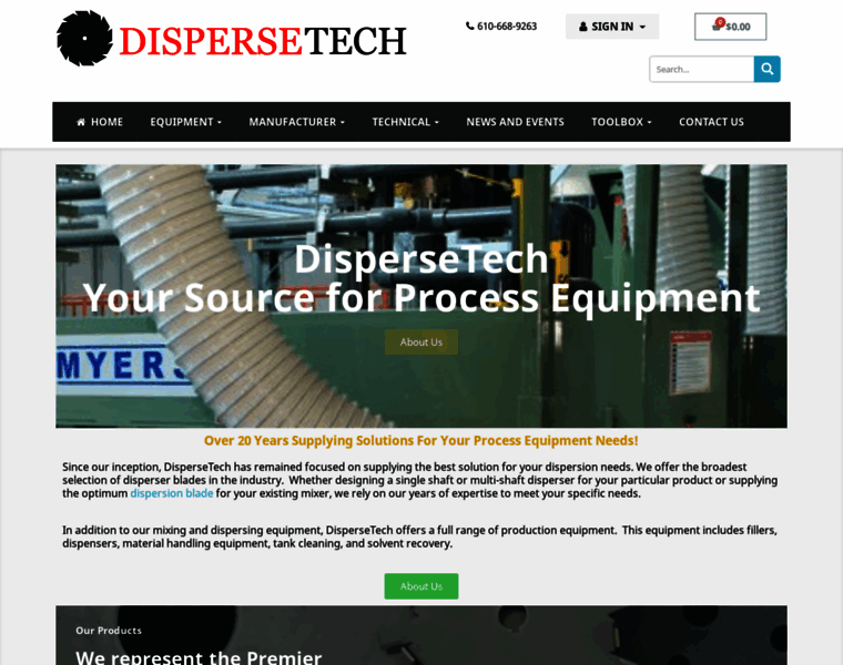 Dispersetech.com thumbnail