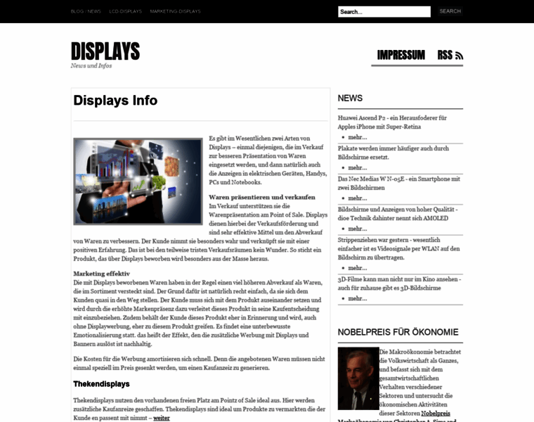 Displays-info.de thumbnail