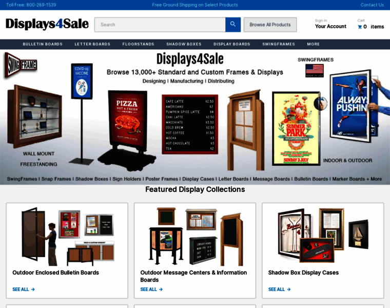 Displays4sale.com thumbnail