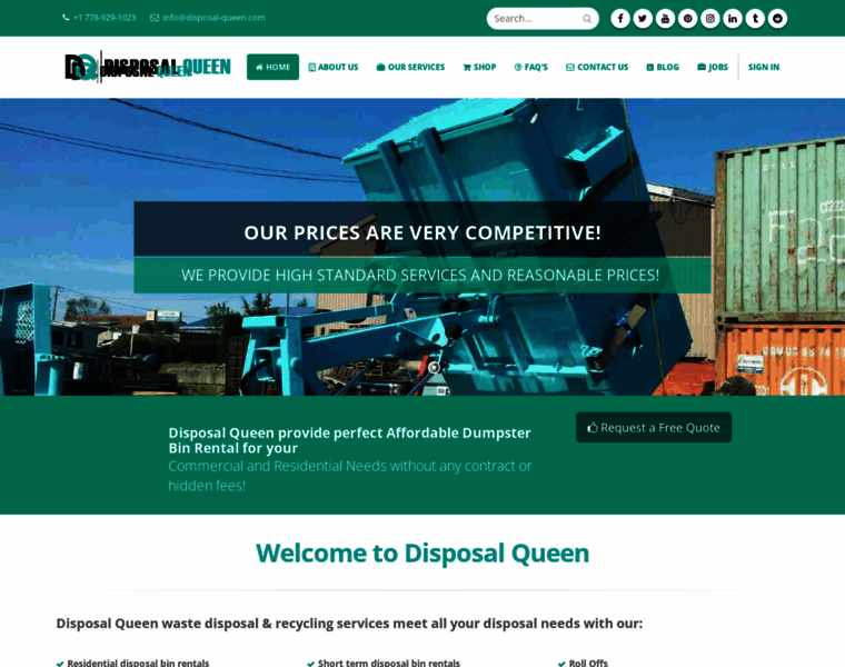 Disposal-queen.com thumbnail