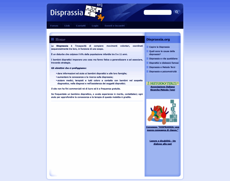Disprassia.org thumbnail