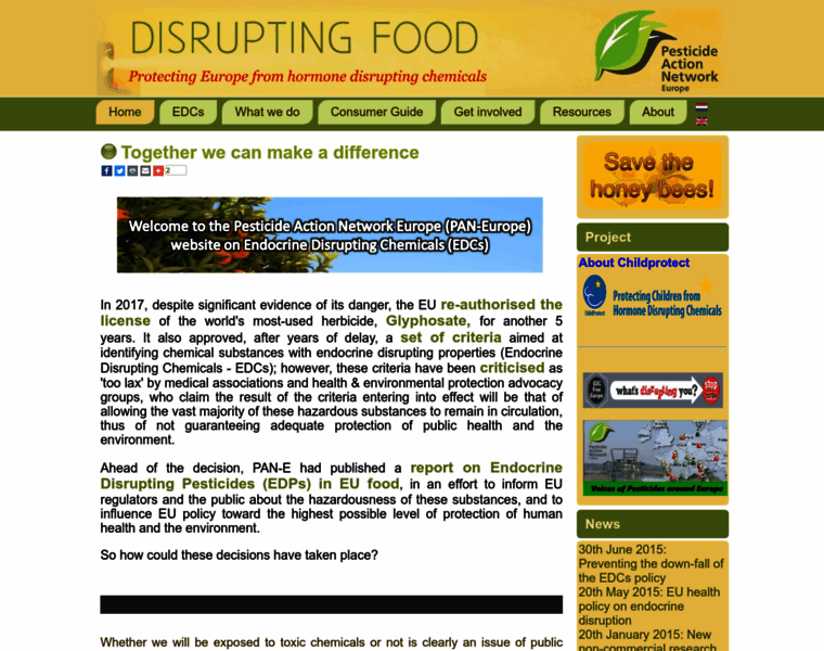 Disruptingfood.info thumbnail
