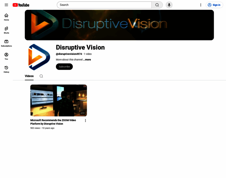Disruptivevision.com thumbnail Disruptivevision.com thumbnail