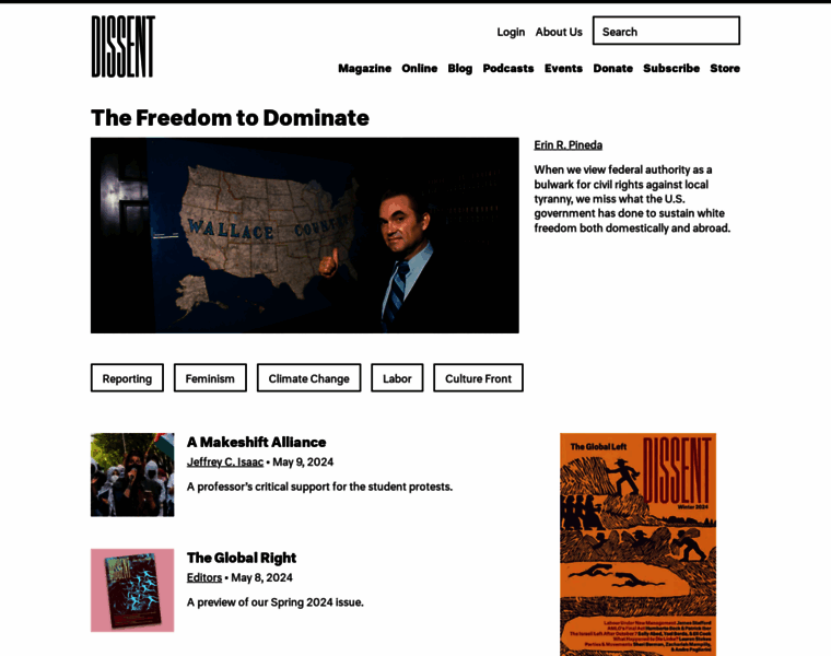 Dissentmagazine.org thumbnail