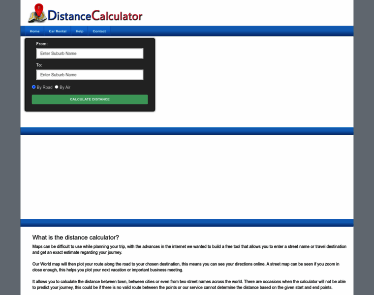 Distancecalculator.co.za thumbnail
