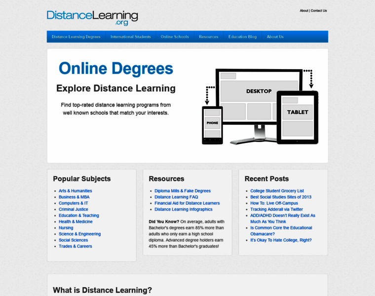 Distancelearning.org thumbnail