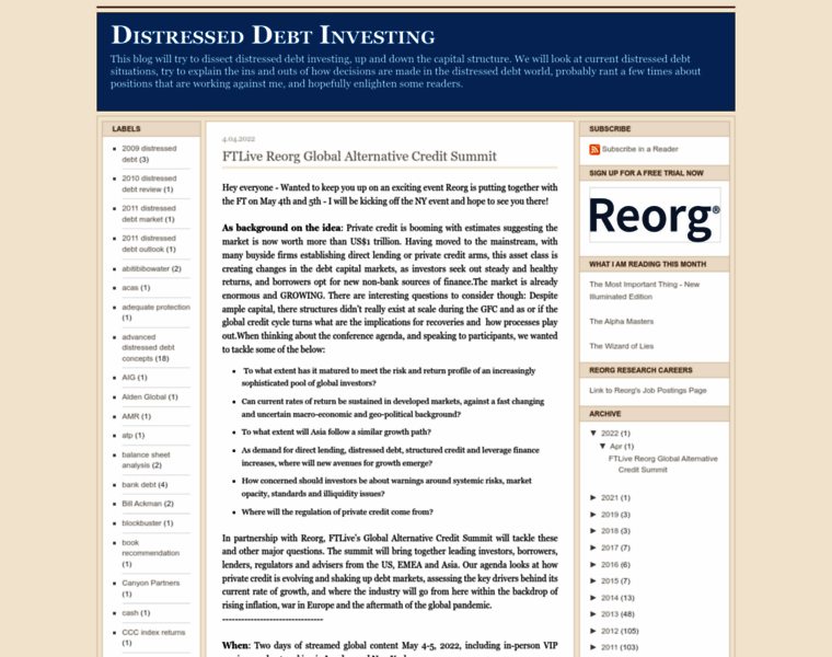 Distressed-debt-investing.com thumbnail