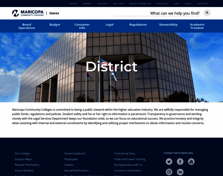 District.maricopa.edu thumbnail