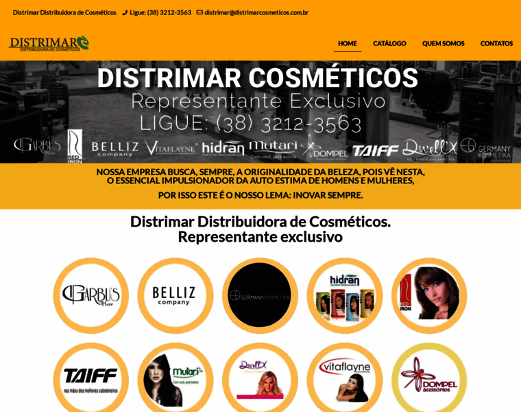Distrimarcosmeticos.com.br thumbnail