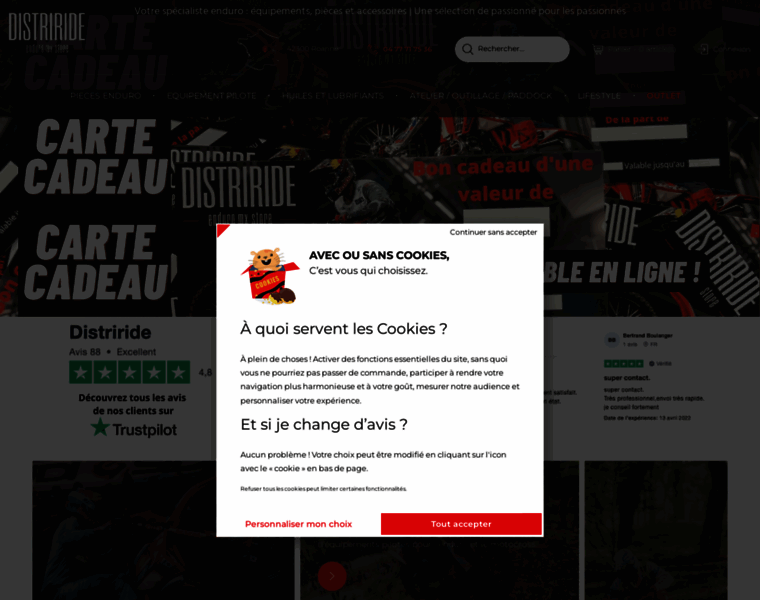 Distriride.com thumbnail
