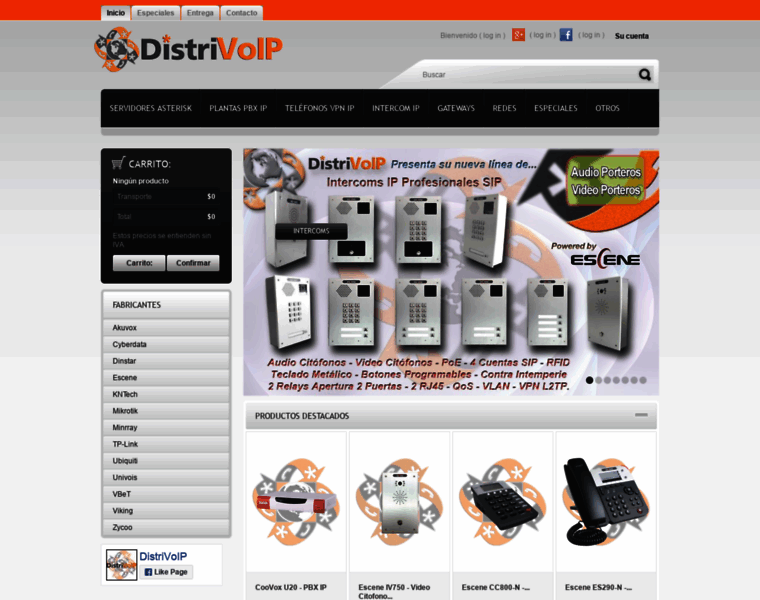 Distrivoip.com thumbnail