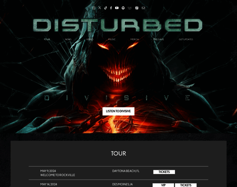 Disturbed1.com thumbnail