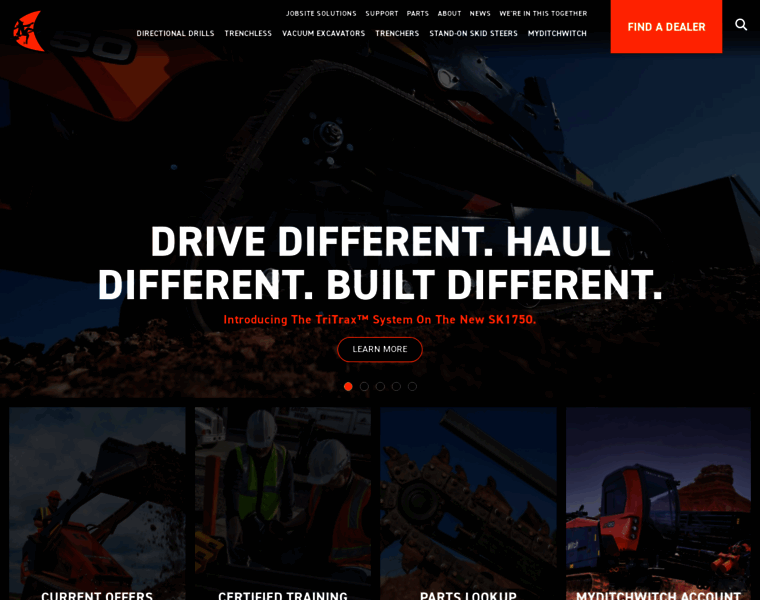 Ditchwitch.com thumbnail