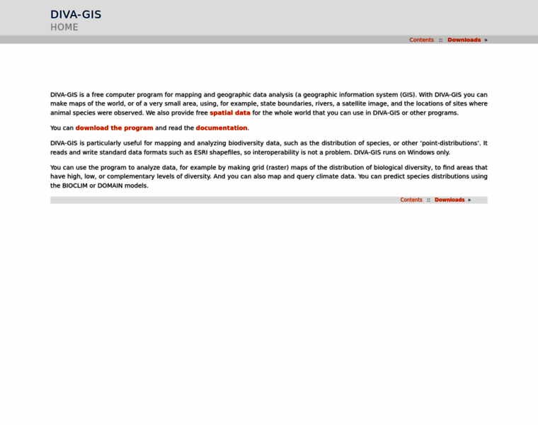 Diva-gis.org thumbnail Diva-gis.org thumbnail