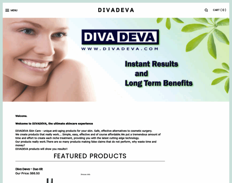 Divadeva.com thumbnail