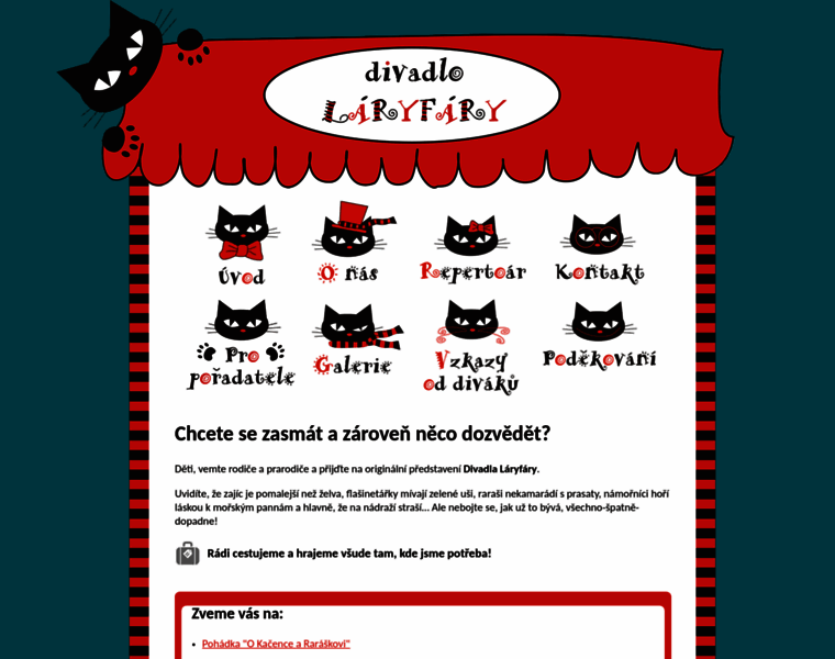 Divadlolaryfary.cz thumbnail Divadlolaryfary.cz thumbnail