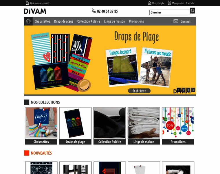 Divam-boutique.fr thumbnail