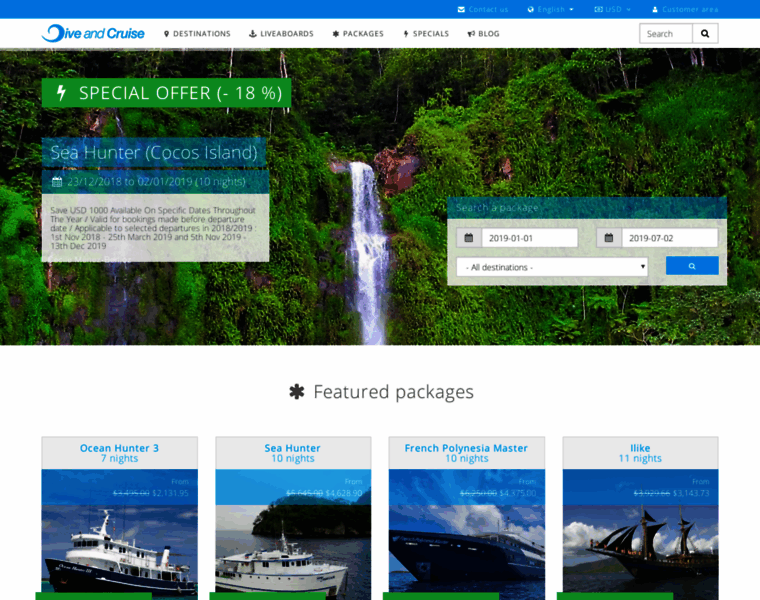 Diveandcruise.com thumbnail