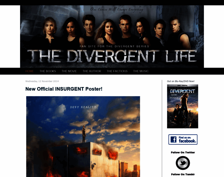 Divergentlife.com thumbnail