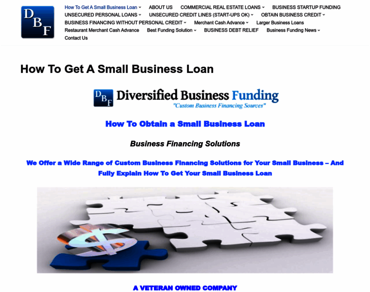 Diversifiedbusinessfunding.com thumbnail
