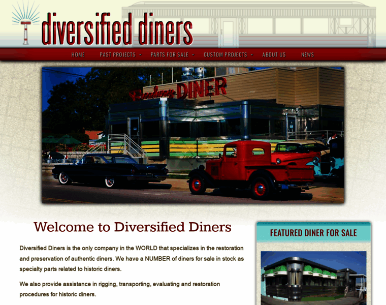 Diversifieddiners.com thumbnail