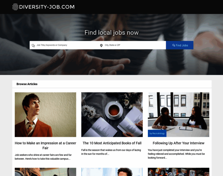Diversity-job.com thumbnail