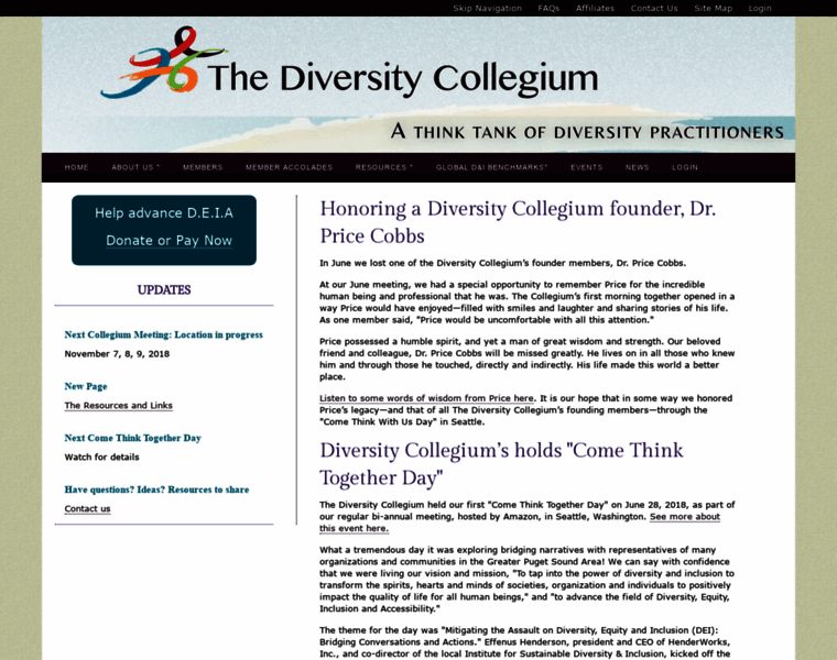 Diversitycollegium.org thumbnail