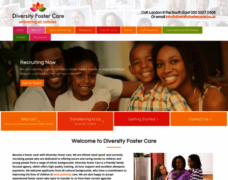 Diversityfostercare.co.uk thumbnail