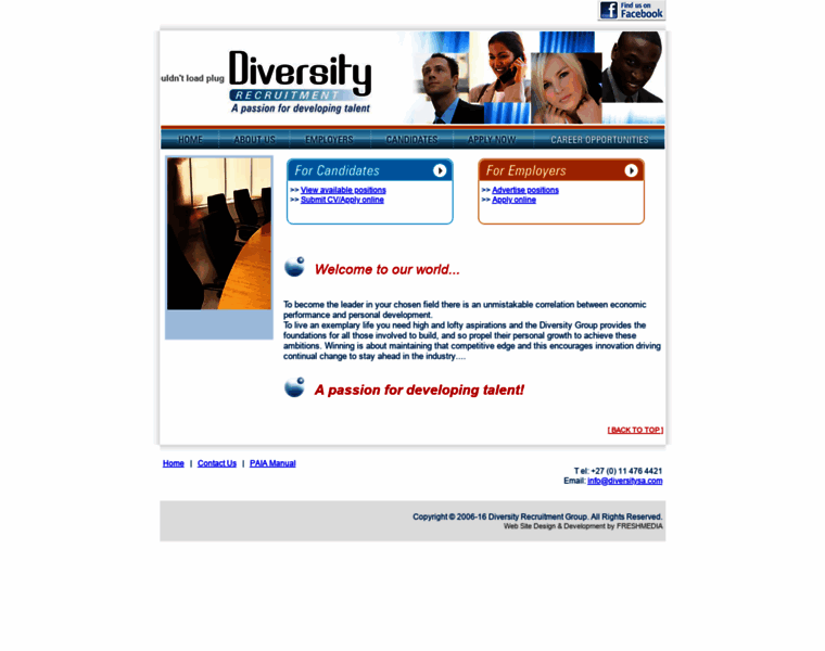 Diversityrecruitment.co.za thumbnail