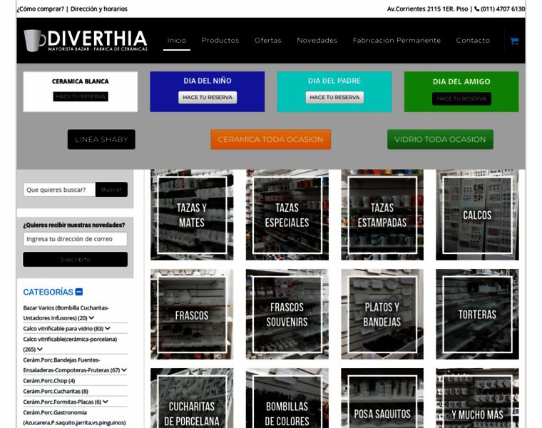 Diverthia.com thumbnail