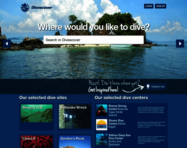 Divescover.com thumbnail