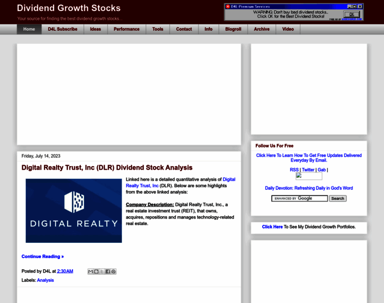 Dividend-growth-stocks.com thumbnail