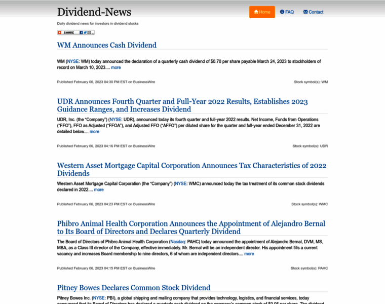 Dividend-news.com thumbnail