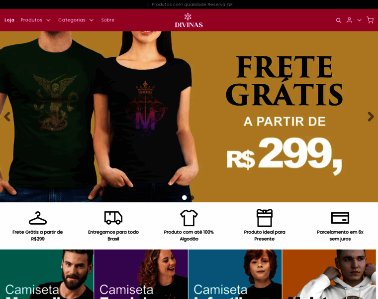 Divinas.com.br thumbnail