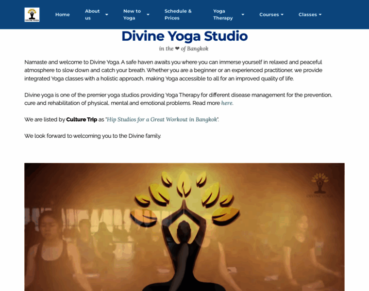 Divine-yoga.com thumbnail