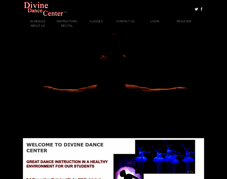 Divinedancecenter.com thumbnail
