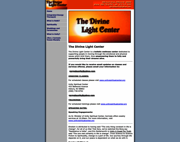Divinelightcenter.net thumbnail
