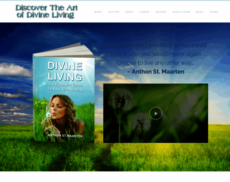 Divinelivingbook.com thumbnail
