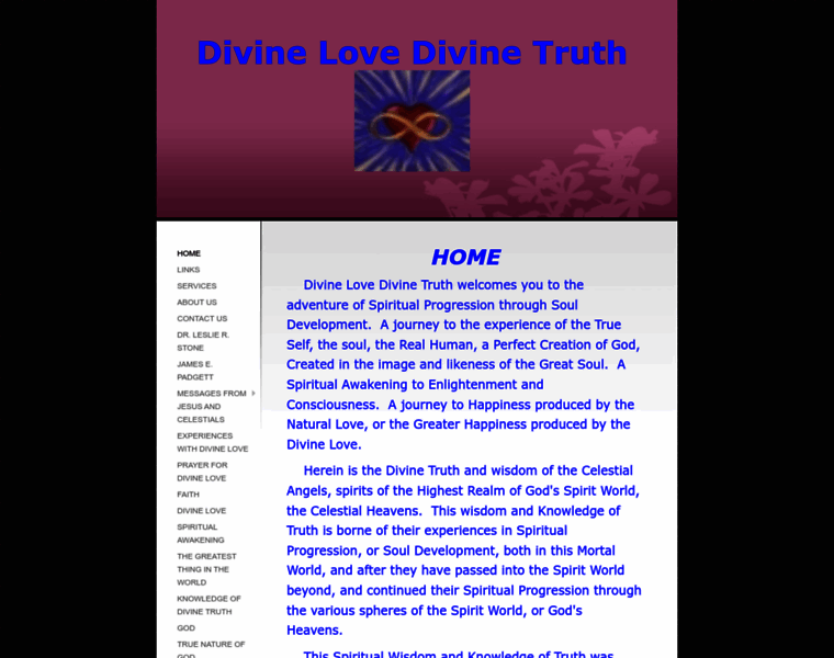 Divinelovedivinetruth.org thumbnail