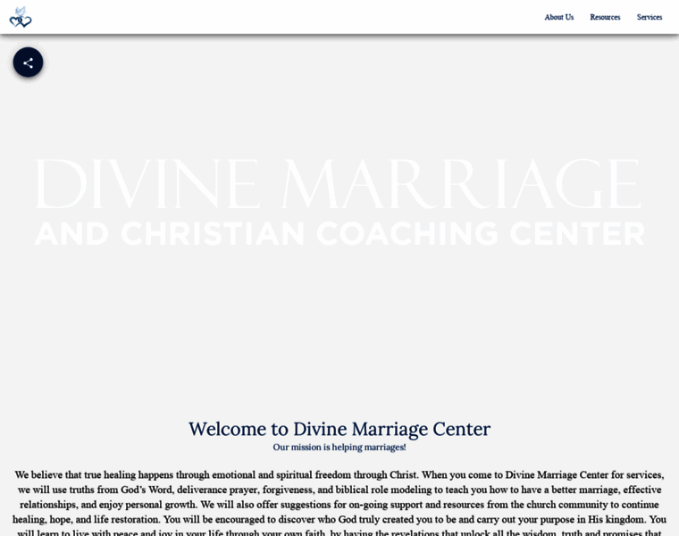 Divinemarriagecenter.com thumbnail