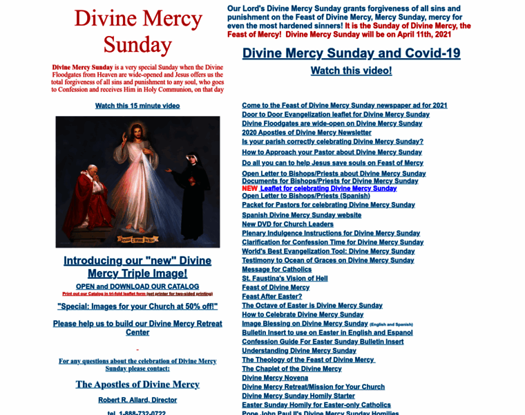 Divinemercysunday.com thumbnail