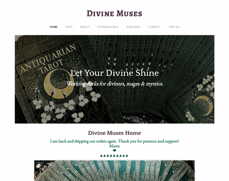 Divinemuses.net thumbnail