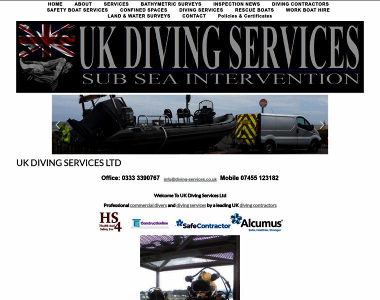 Diving-services.co.uk thumbnail