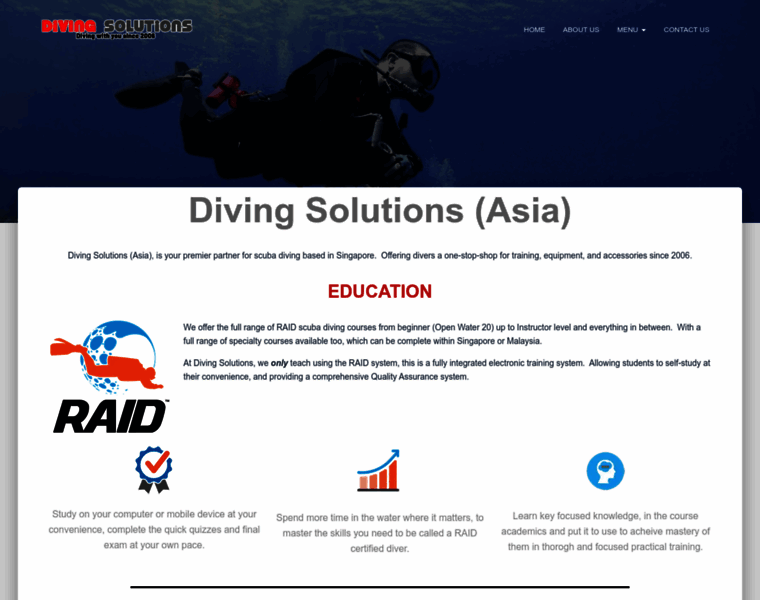 Diving-solutions.asia thumbnail
