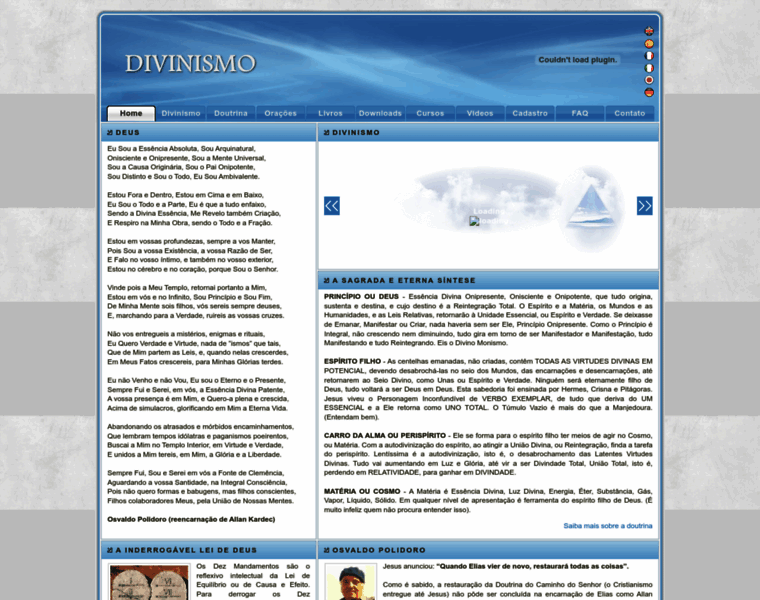 Divinismo.org thumbnail