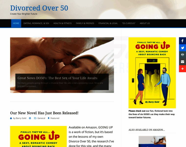 Divorcedover50.com thumbnail