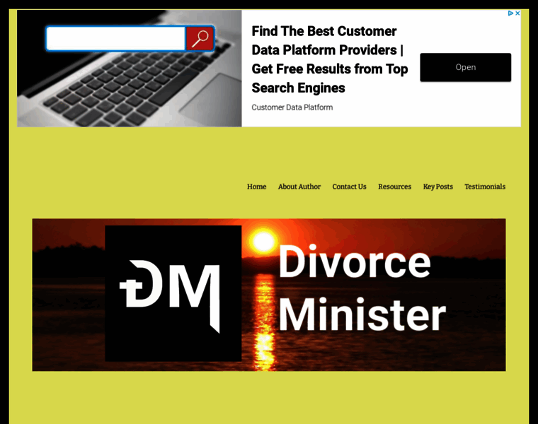 Divorceminister.com thumbnail