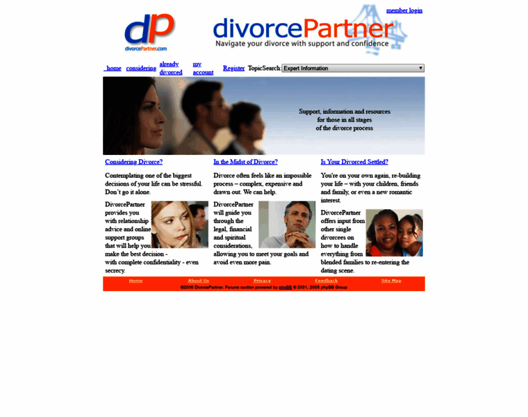 Divorcepartner.com thumbnail