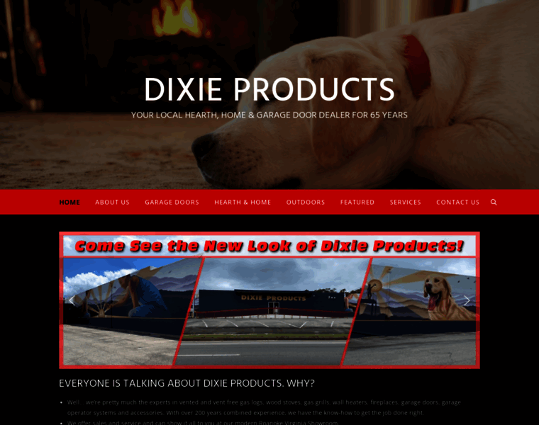 Dixieproducts.com thumbnail
